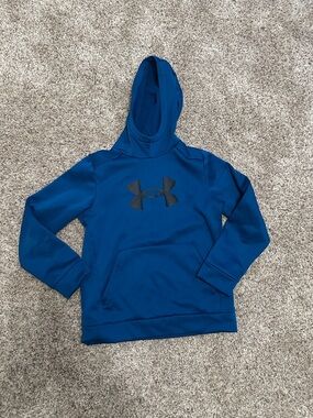 Under Armour Navy Blue Fleece Hoodie